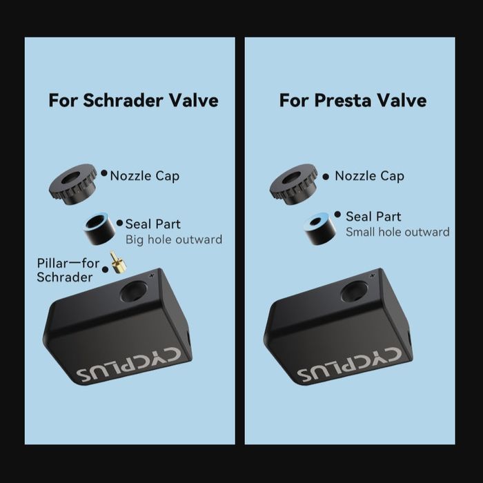 Насос для велосипеда акумуляторний CYCPLUS AS2 на 100 PSI