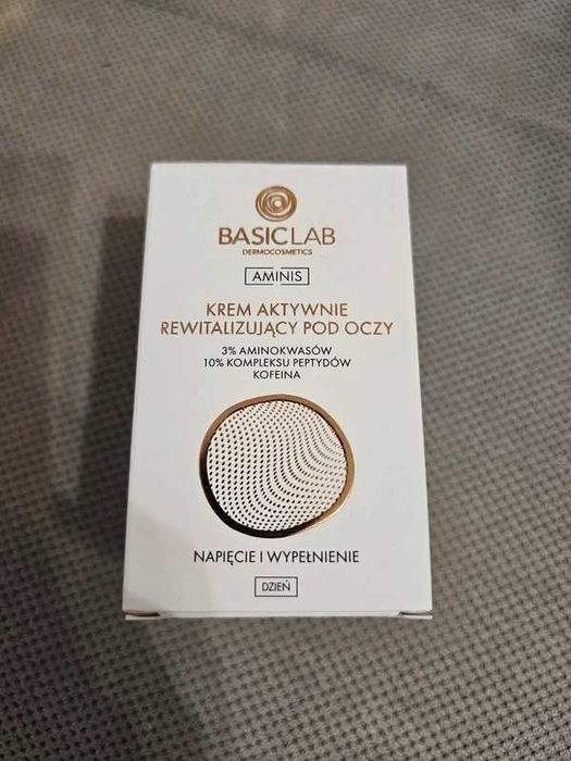 Basiclab Krem aktywnie rewitalizujący pod oczy Napięcie i Wypełnienie