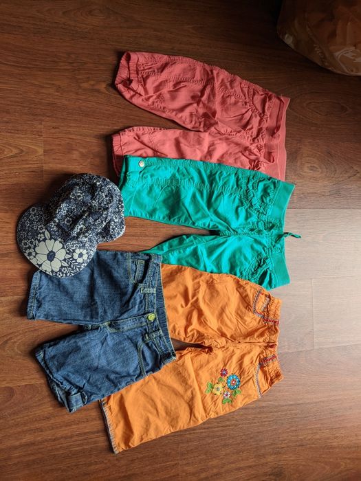 Pack de calções e corsários Mayoral, prénatal e outras 6 anos menina