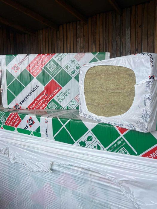 Мінеральна вата  KNAUF та SWEETONDALE 45 та 30 щільності. Сарни. Вараш. Костопіль Дубровиця В наявності
