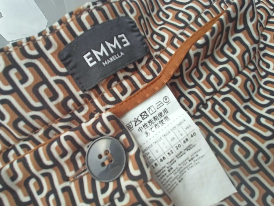 Max Mara kobiece cygaretki we wzory 48