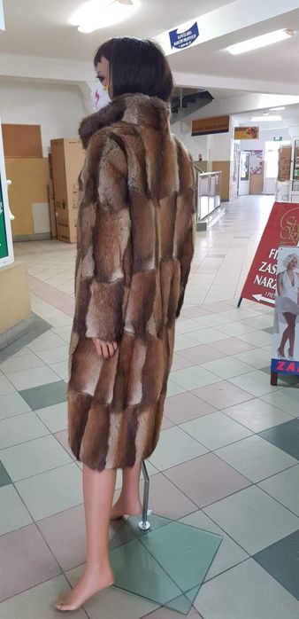 Futro naturalne. Rozmiar 42