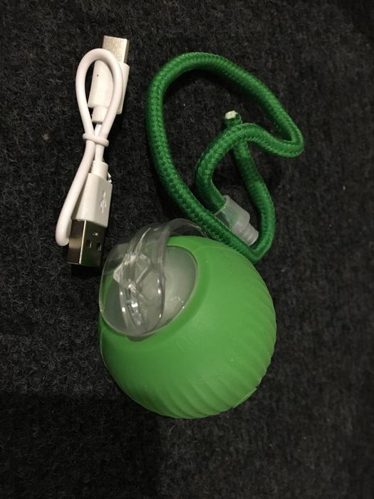 Іграшка для кота кулька з хвостиком, розумний м'ячик