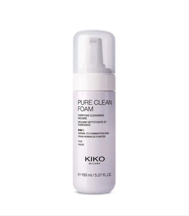Очищаючий мус для обличчя KIKO MILANO Pure Clean Foam