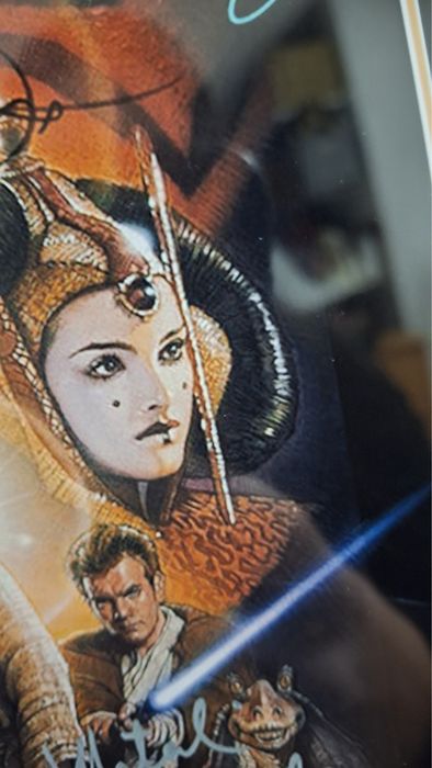 Star Wars ep I poster com moldura