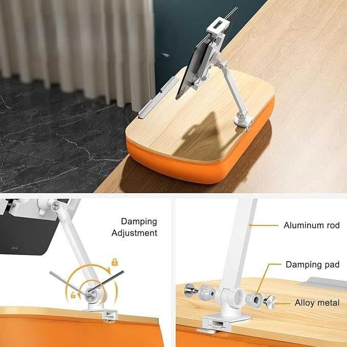 SHUOSUO Poduszka na Książkę Tablet Regulowany Stojak Kindle Telefonu