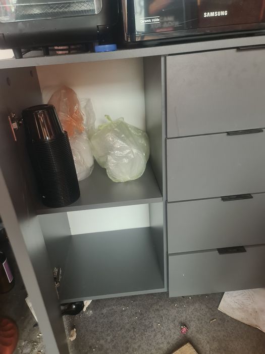 Комод сірий,стан нового