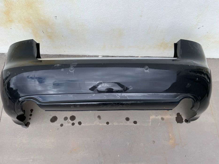 Para Choques Traseiro Audi A4 B7 Saída de Escape dupla C/Sensor