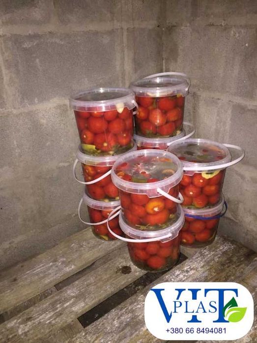 Купити пластикові відра 1 літра оптом від виробника