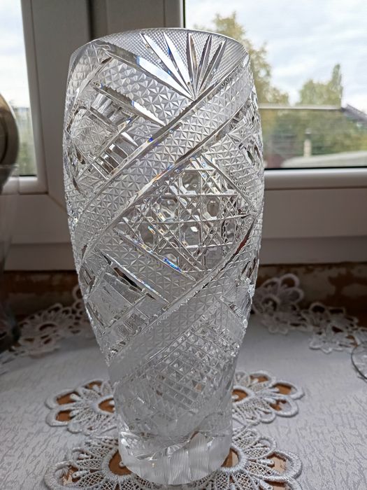 Wazon kryształowy wysokość 25cm