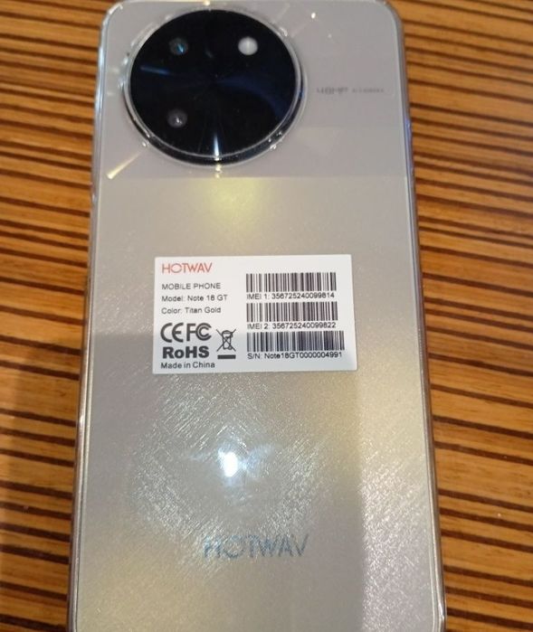 Hotwav note 18 gt