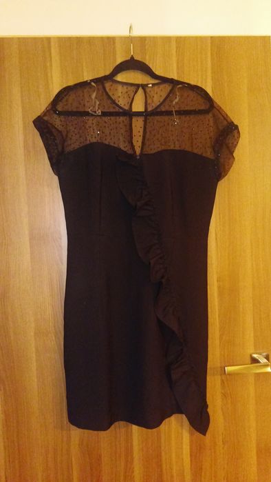 Czarna sukienka mini