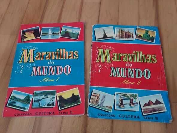Coleção de cromos Maravilhas do Mundo, Albuns I e II
