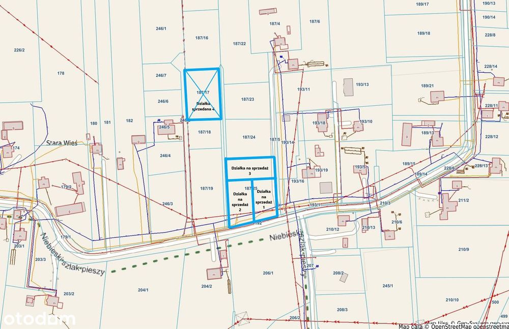 Działki budowlane od 600–1000 m² – Baszki, gmina Niemce