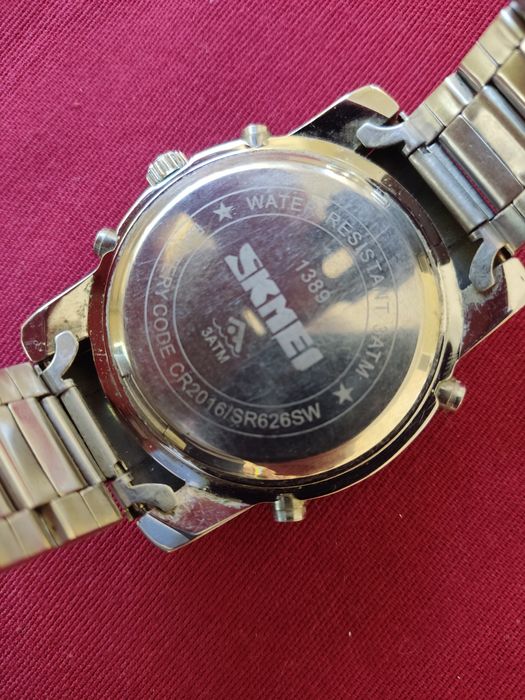 Чоловічий годинник SKMEI silver