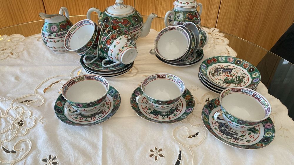 SERVIÇO DE CHÁ COMPLETO CHINES