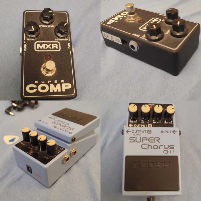 MXR компресор Super Comp патч кабелі Boss CH-1 super chorus Drumstation Looper Jam Лупер Ammoon Tube Mooer Flamma Гітарна педаль Ibanez ts mini Volcan