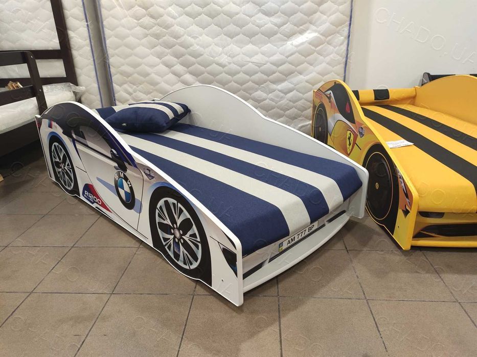 Ліжко машина, дитяче ліжко, кровать машина, ліжко дитяче