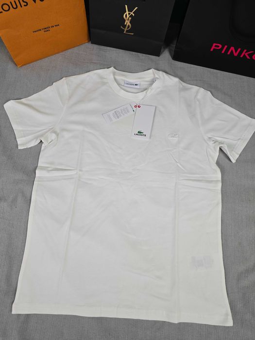 Koszulka męska tshirt lacoste kolory krótki rękaw
