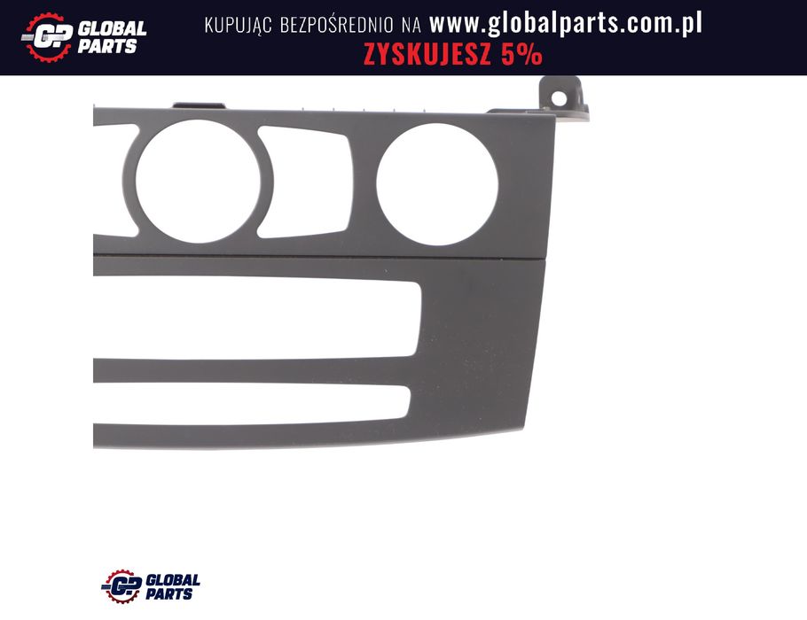 BMW E60 E61 LCI Osłona Ramka Panelu Klimatyzacji Nawigacji