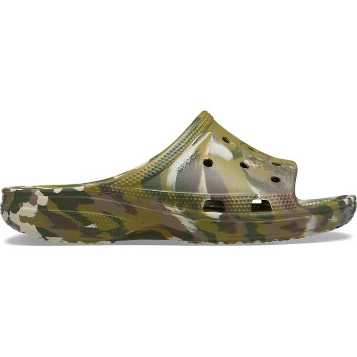 Шльопанці Crocs Classic Marbled Icon Slide, М7-М13, 100% оригінал