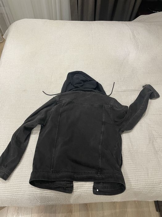 Джинсова куртка Cropp Denim Lab, розмір L, чорна