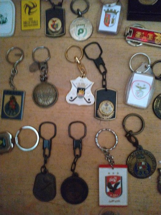 Coleção 37 porta-chaves
