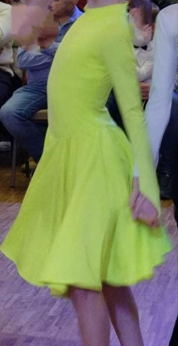 Sukienka do tanca towarzyskiego turniejowa pierwszy krok roz 140/146