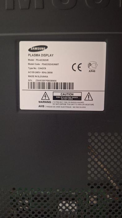 Телевізор Samsung 42