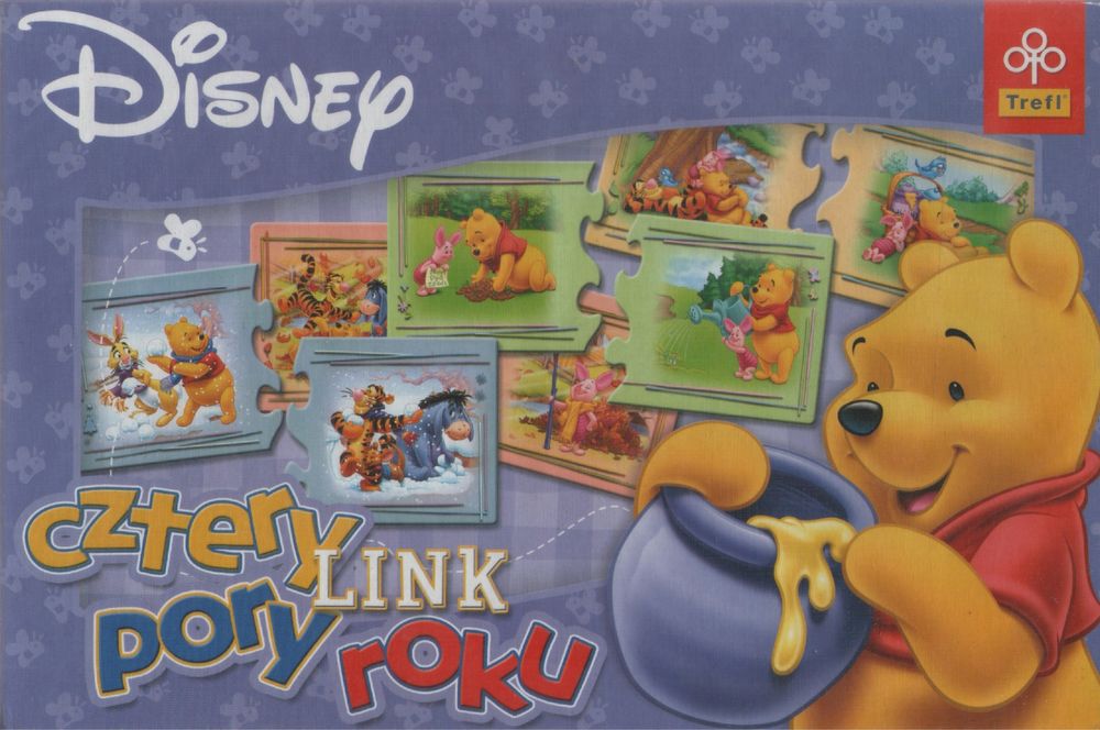 Ukladanka dydaktyczna Nowa kubus puchatek dysney