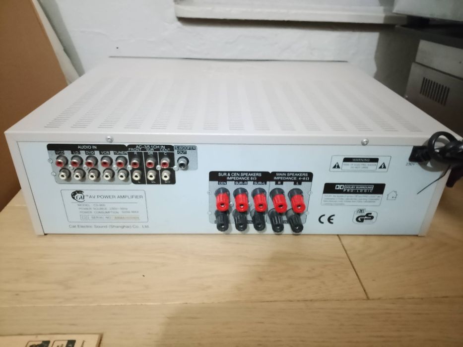 CAT: Amplituner CS-909 + Kolumny MBC 2000