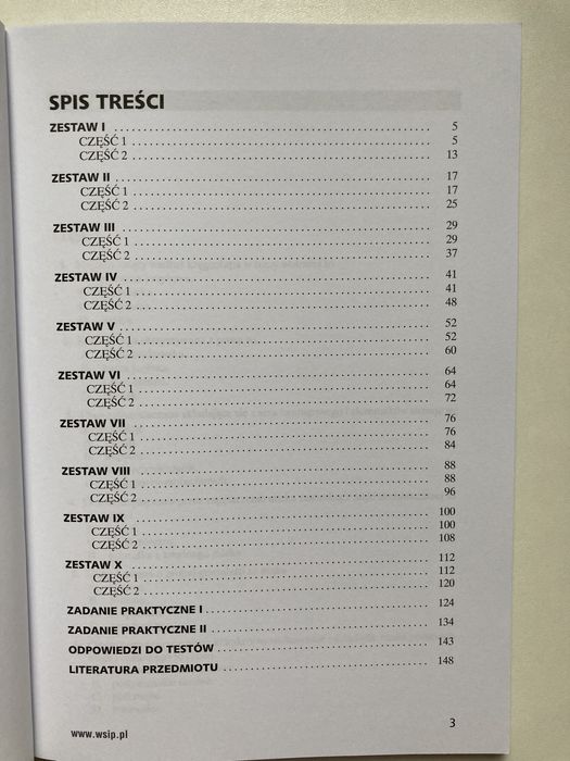Egzamin zawodowy - technik żywienia i gospodarstwa domowego - testy