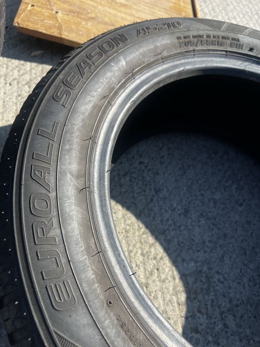 Шини 205/55/16 Falken 20/21 рік‼️7 мм ‼️Всесезонка ;Турція;Склад R16