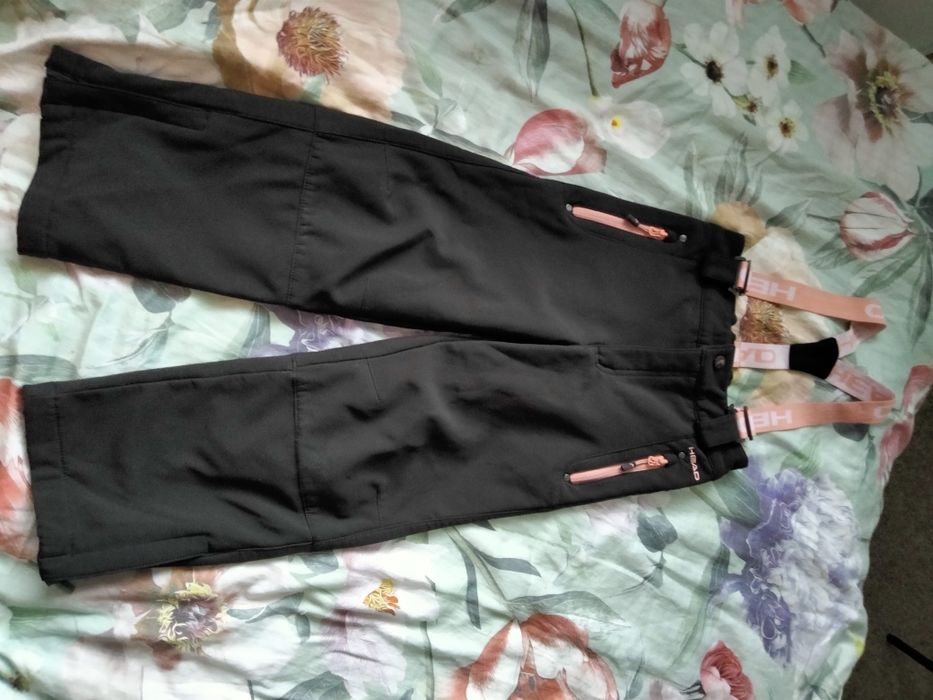 Софтшел. р.116-122 Зимние штаны на девочку 6-7лет