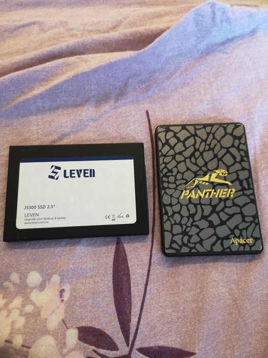 Leven 240gb, apaser 128gb