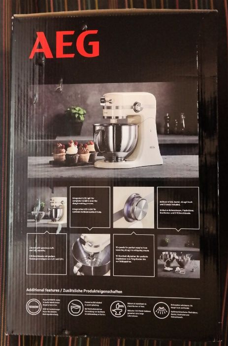 Batedeira Planetária Robot de Cozinha AEG Ultramix -Compat. Kitchenaid