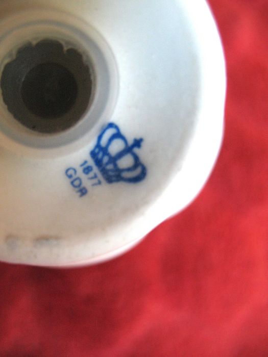 Sól i pieprz - Stożek - 10 x 6 cm GDR - Solniczka i pieprzniczka