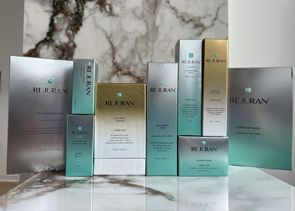 Rejuran healer rebalancing toner cream ampoule mask косметика набір