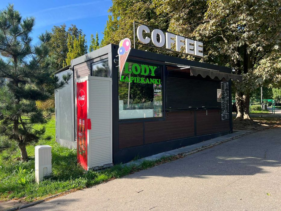 Budka lokal gastronomiczny mobilny wraz z miejscem w doskonałej lokalizacji nowa cena