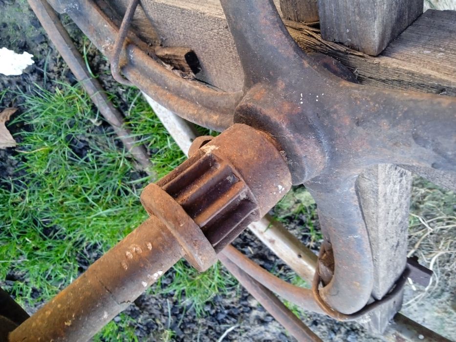 Січкарня розібрана