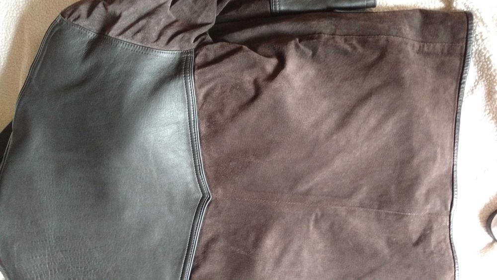 Kurtka skórzana męska jesienno-zimowa