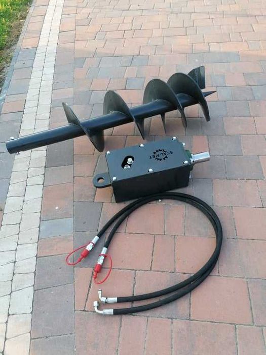 Wiertnica hydrauliczna dołownik minikoparki ładowarki traktora Wysyłka