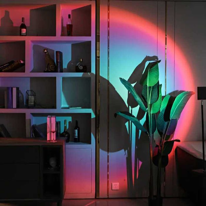 Лампа заходу сонця (16 кольорів) + Пульт. В наявності!