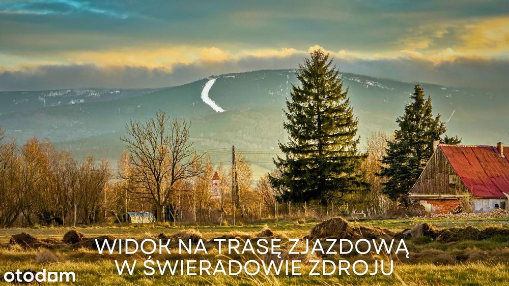 Działka przy lesie z widokiem na Świeradów Zdrój(Mirsk/Leśna/Wolimierz