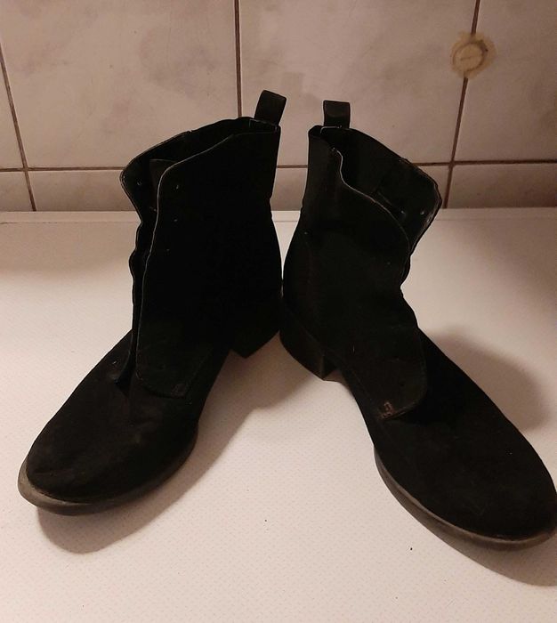 Botki zamszowe, 39