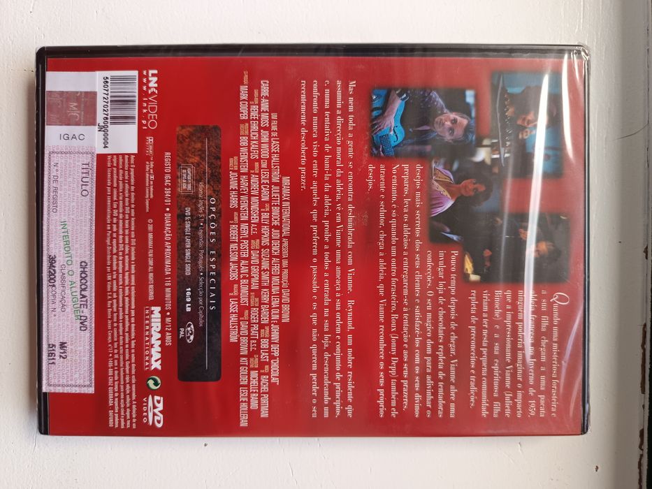 DVD chocolate.     .