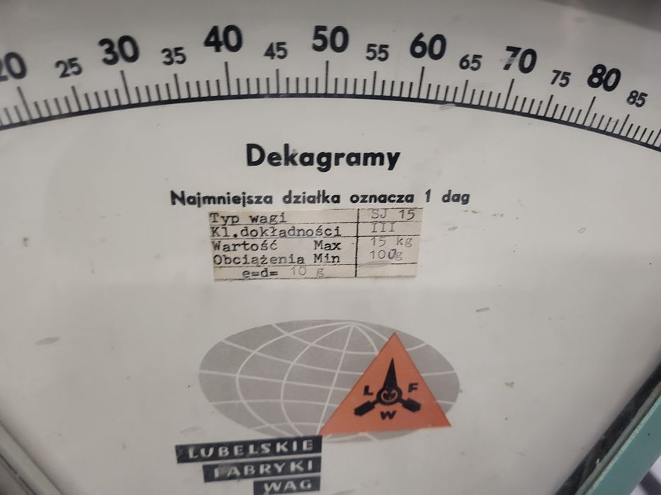 Waga sklepowa 1975r.