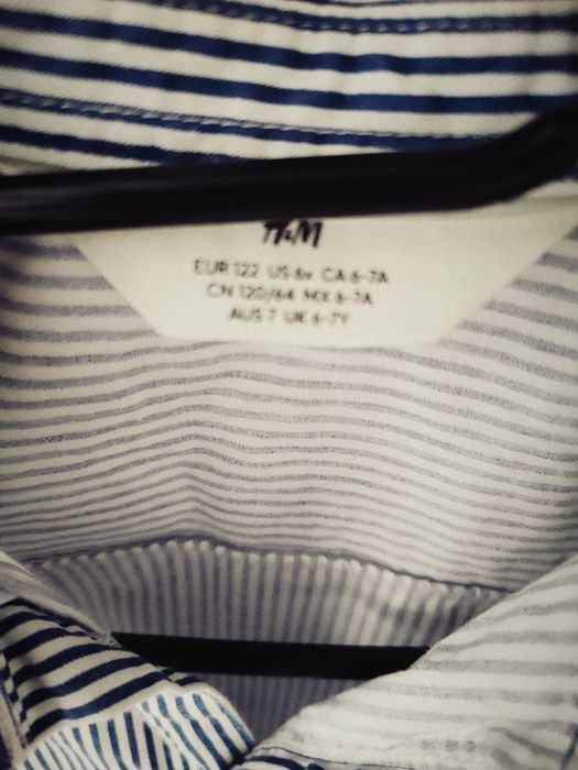 Koszula chłopięca h&m.