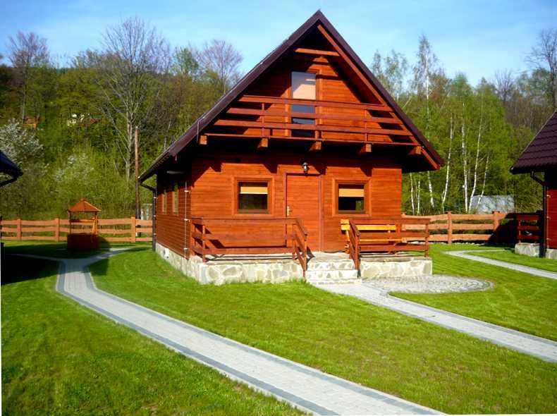 Nocleg Brenna, Domek z kominkiem, Domki drewniane