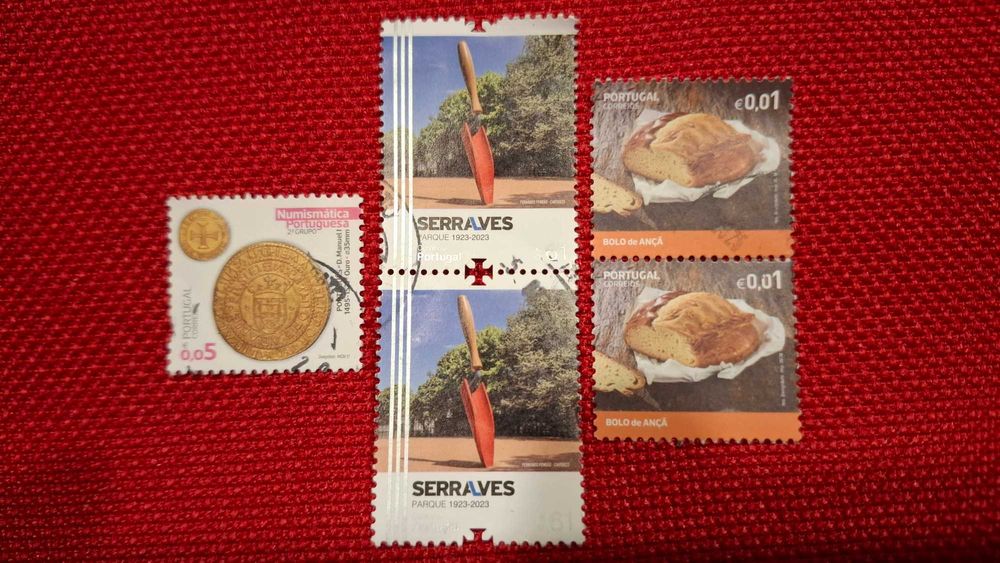 Colecção de 97 selos